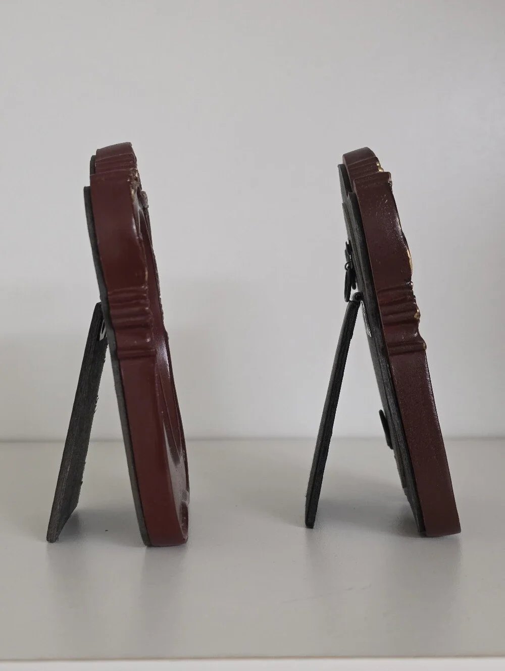 Anthropologie Pair of Baroque Mini Picture Frames